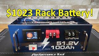 CHEAP Vatrer 51.2V 100Ah Rack Battery, EVE Cells - Just Don't Break Them!