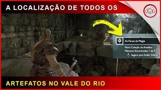 God of war, A localização de todos os artefatos no vale do Rio | Super dica