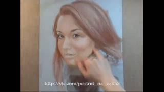 Anastasia. Speed painting.StudioVikiART