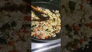 fried rice       food recipes with Amina