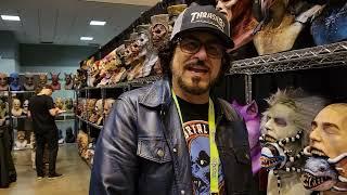 Tour of the Immortal Masks booth with George Frangadakis at the Transworld Haunt Show 2024