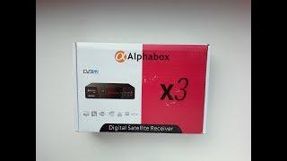 Обзор ресивера ► Alphabox X3