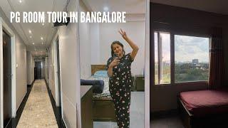 Pg room tour  | Vlog 2 | Pg life in Bangalore 