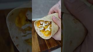 Easy Chicken and Cheddar Wrap!  #recipe #wrap #chickenwrap #seizemay #easyrecipe