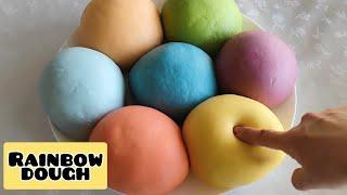 ЦВЕТНОЕ ТЕСТО "РАДУГА" ИЗ НАТУРАЛЬНЫХ КРАСИТЕЛЕЙ/COLORED DOUGH