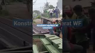 jasa konstruksi baja berat WF, konstruksi gudang