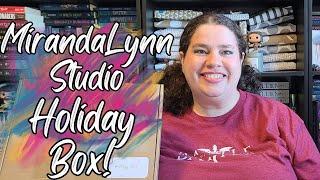 MirandaLynnStudio Holiday Box #unboxing 