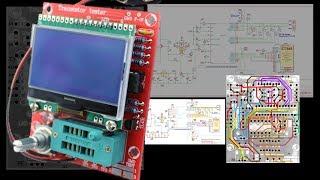 AVR Transistor Tester from AliExpress Little t Clone GM328 Basic Circuit Trace