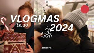 Vlogmas Ep. 10: letzter Tag Zuhause, zurück nach Wien, Überraschungspaket I KathaMariie