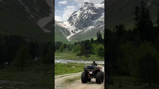 Прогулка к Софийским водопадам  на вездеходах  #архыз