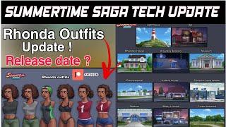 Summertime Saga New Rohoda Outfits Update,New Location sneak peak,New widescreen Update ,Tech Update