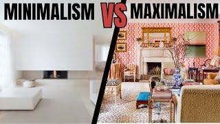 MINIMALISM VS MAXIMALISM | Eclectic Decor & Overstimulation