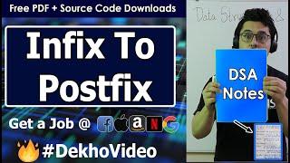 Infix To Postfix Using Stack