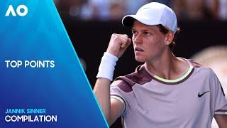 Jannik Sinner | Top Points | Australian Open