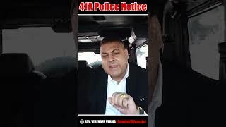 41A/35(3) Police Notice