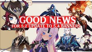 NEW UPDATE!!!  5.3 to 5.4 Banner ROADMAP! - Genshin Impact