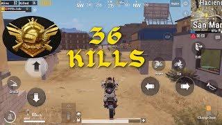 36 KILLS!! SOLO VS SQUAD PUBG Mobile Coffin