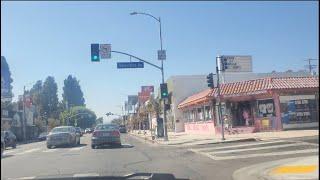 Melrose Avenue|Central Los Angeles Driving Tour [4K]