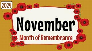 November - Learn All About the Month of November