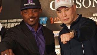 Timothy Bradley vs Ruslan Provodnikov press conference