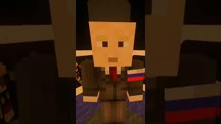 Putin vs Zelensky in minecraft (fake all) #shorts