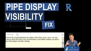 Pipe Display Troubleshooting (Fix Pipes Not Visible)