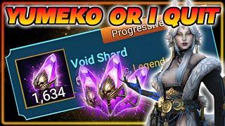 ALL MY SHARDS FOR YUMEKO OR ELSE!!! | 25x Void Summons | RAID Shadow Legends