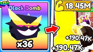 I Got SUPER OP BLACK BOMB PET and BEAT STRONGEST BOSS in Boxing Star Simulator..