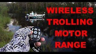 Haswing Cayman Wireless Trolling Motor Remote Range/First Time Using it