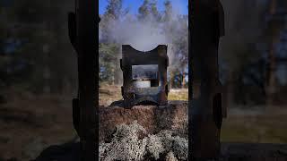  How to extinguish the flame of a camping candle? #shorts