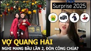 Vợ Quang Hải nghi mang bầu lần 2, đón công chúa?