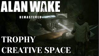 Alan Wake Remastered | DLC «Писатель» | Трофей «Простор для творчества»