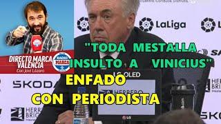 TENSA entrevista ISABEL FORNIER con ANCELOTTI CONTRA MESTALLA y JAVI LAZARO PERIODISTA de RADIOMARCA