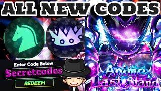 ANIME LAST STAND *NEW* CODES FOR MARCH 2025  - ANIME LAST STAND *SECRET* CODES (ROBLOX)