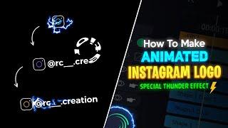 How To Make Animated Logo For Instagram | Trending Instagram Logo Preset Editing