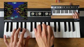 Aquatic Ambience (Donkey Kong Country) | Yamaha Reface CP/DX, Melodica, Elektron Model:Cycles