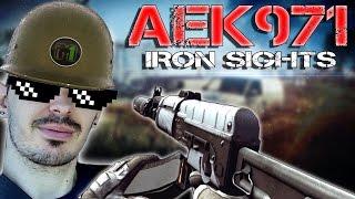 Contract Wars - AEK-971 Iron Sights (Facecam&Commentary)
