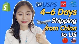 How To Get SUPER FAST 4-6 Day Shipping From China To US | Shopify Dropshipping Logistics To US