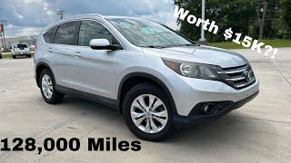 2013 Honda CR-V EX-L AWD 2.4 POV Test Drive & 128,000 Mile Review