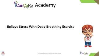 Relieve Stress with Deep Breathing Exercise - Add positivity Dr. Pawan Gupta, ICanCaRe Academy