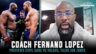 Ciryl Gane's coach agrees with Jon Jones, fight Pereira not Apsinall! Talks Alexander Volkov fight