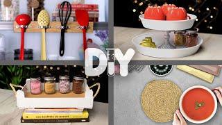 4 Budget DIY Kitchen Crafts! | Fast-n-Easy | DIY Labs