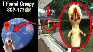  I Found Creepy SCP-173 in Real Life On Google Earth and Google Maps! #googleearth