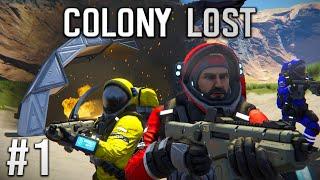 Space Engineers - Colony LOST! - Ep #1 - Survival FIGHT!