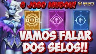 Infinite Magicraid - O JOGO MUDOU! VAMOS FALAR DOS SELOS!