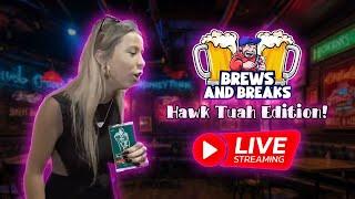 Brews and Breaks - Hawk Tuah Edition! | Friday Night Live Hockey Card Breaks