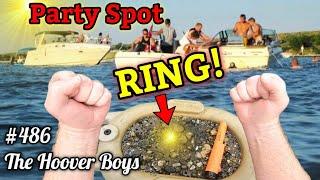 Metal Detecting the River PARTY SPOT for Gold & Jewelry