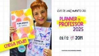 Lançamento do Planner de Professor 25 EDITÁVEL | Como usar | Com a Professora Denise