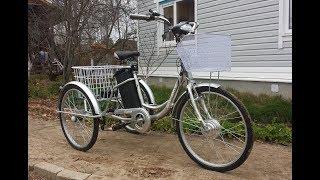 Трёхколёсный электровелосипед IZH - BIKE обзор  ИЖ - БАЙК