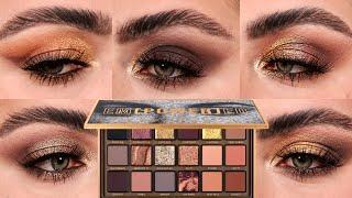 5 LOOKS HUDA BEAUTY EMPOWERED EYESHADOW PALETTE! | 5 LOOKS 1 PALETTE